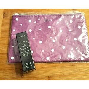 Julep It's Balm Full-Coverage Lip Crayon Almond Nude Creme New in Box  w/Bag